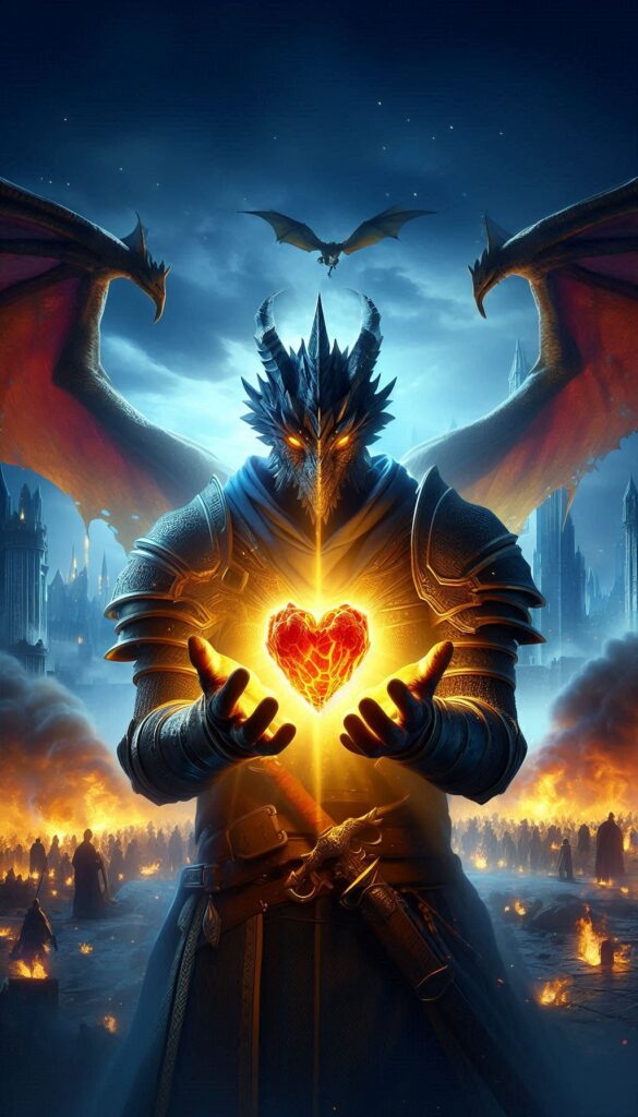 The Dragon Heart Book Covers