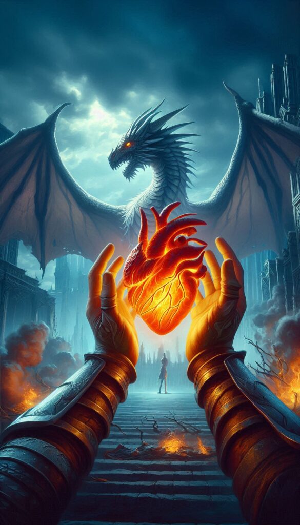 The Dragon Heart Book Covers