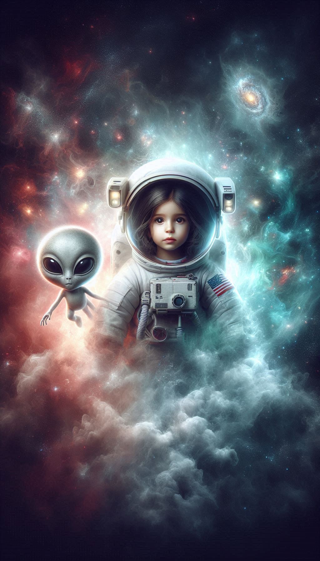 The Little Astronaut children book cover