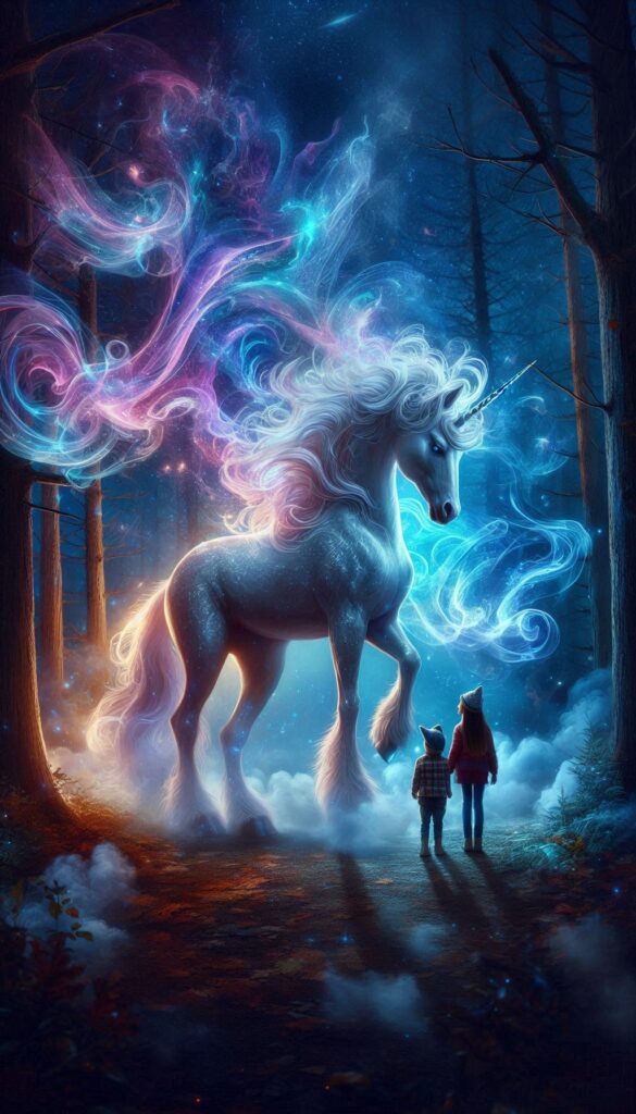 The Lost Unicorn children book cover