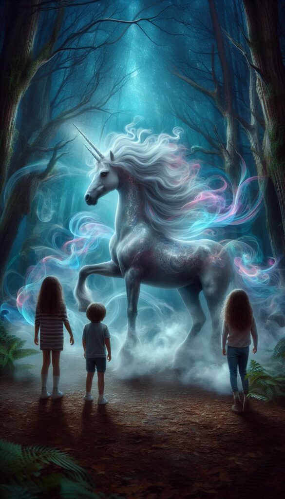 The Lost Unicorn children book cover