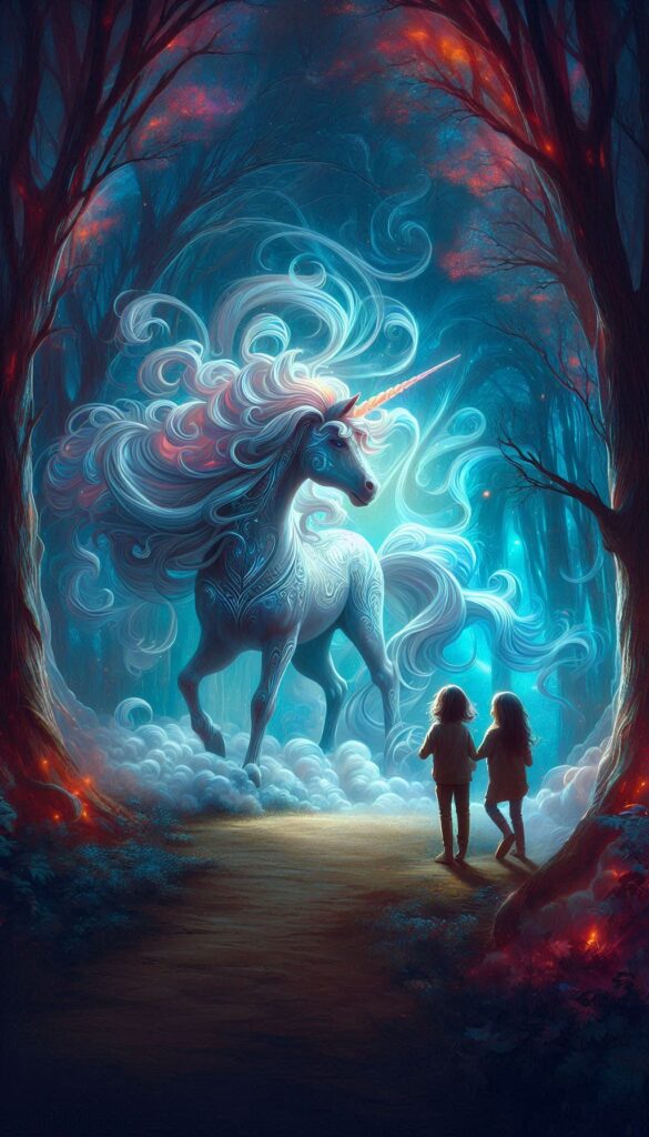 The Lost Unicorn children book cover