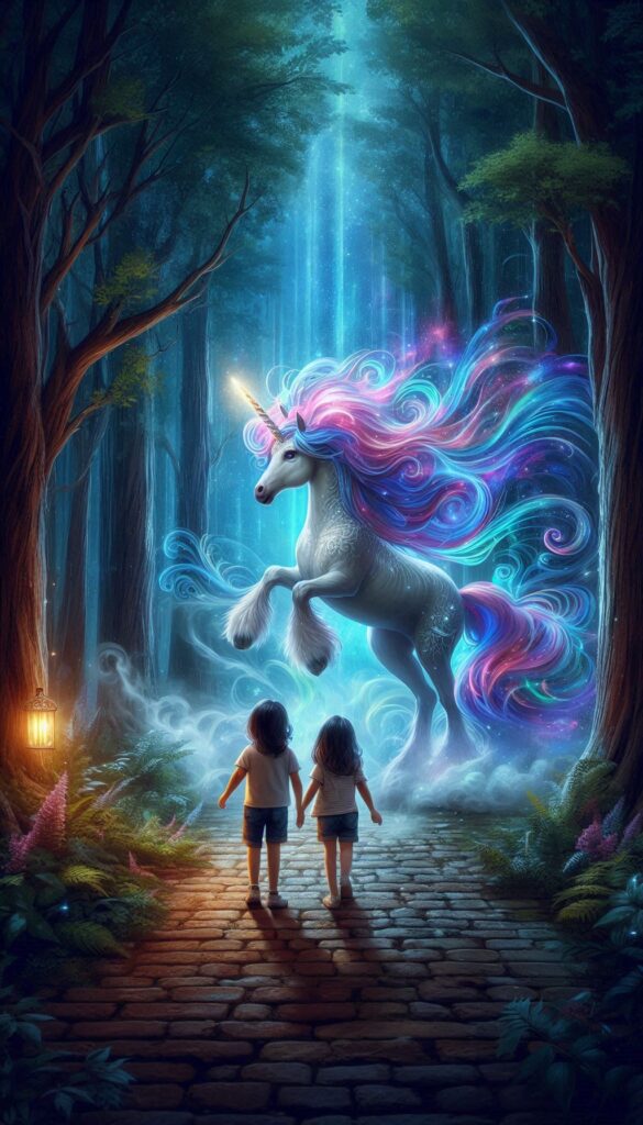 The Lost Unicorn children book cover