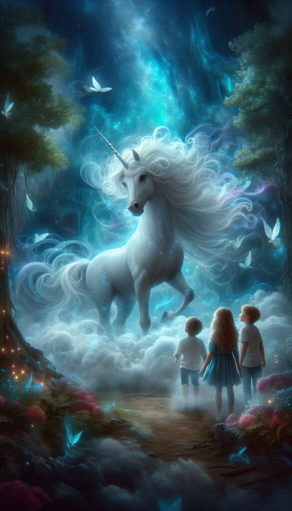 The Lost Unicorn children book cover