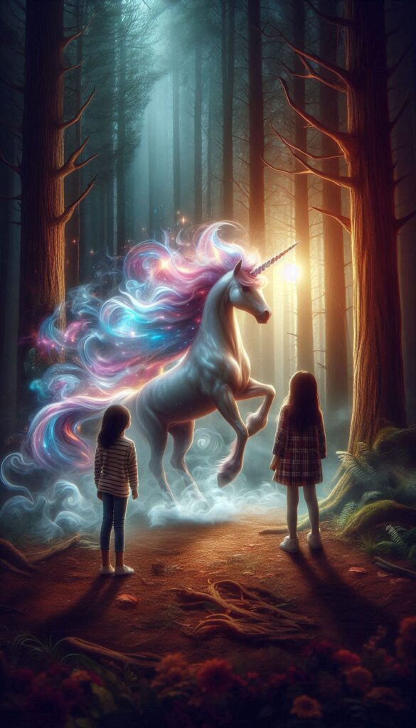 The Lost Unicorn children book cover