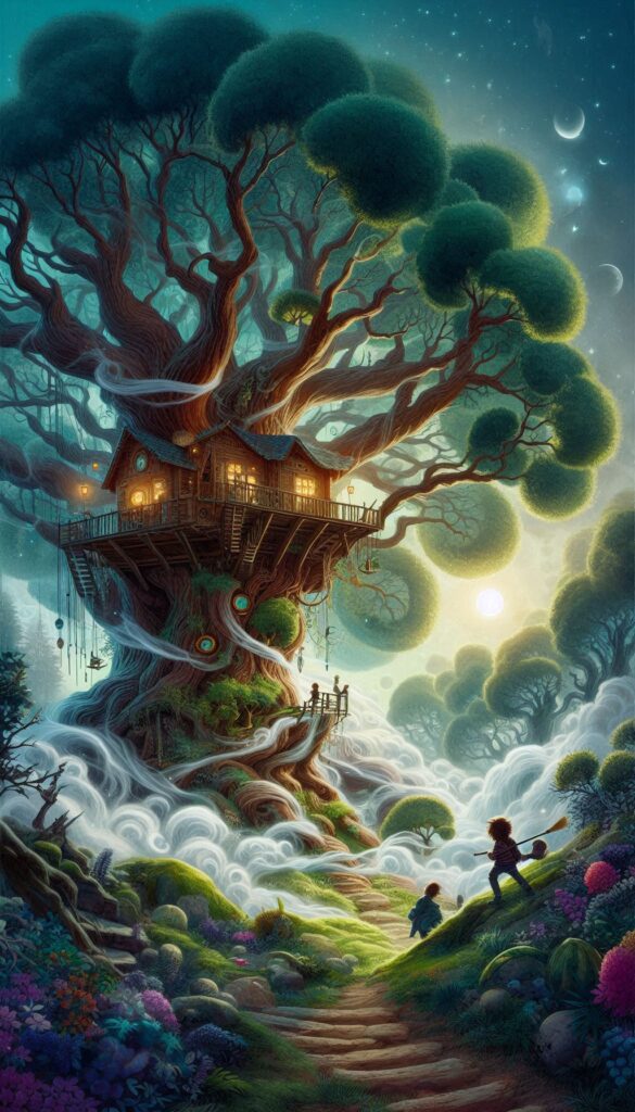 The Magical Treehouse children book cover