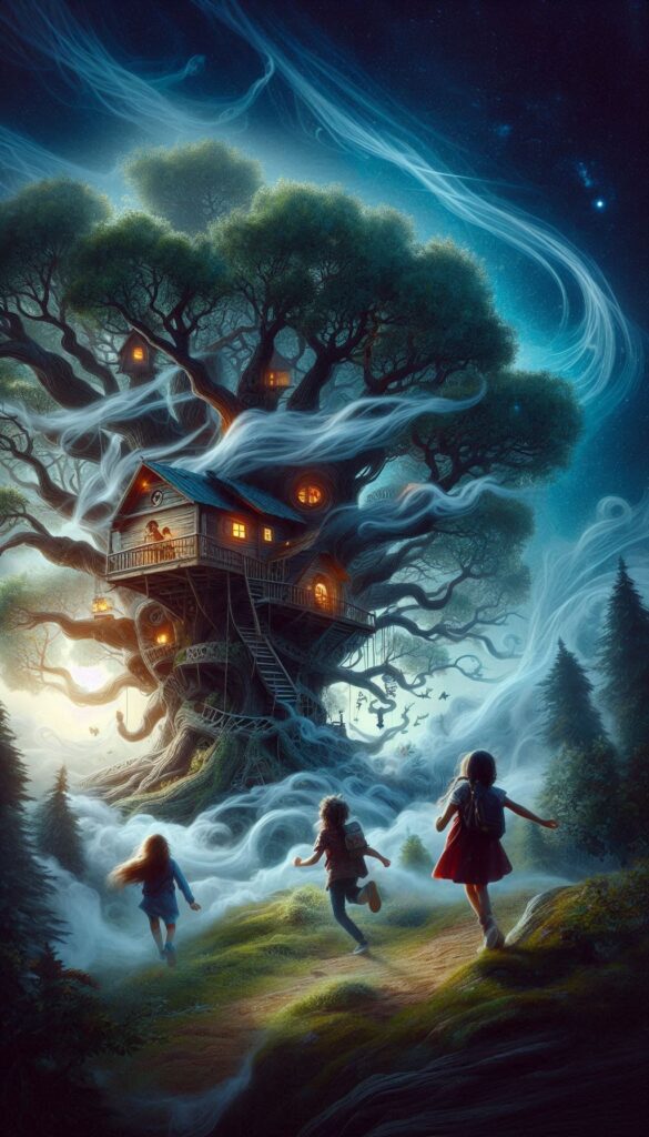 The Magical Treehouse children book cover