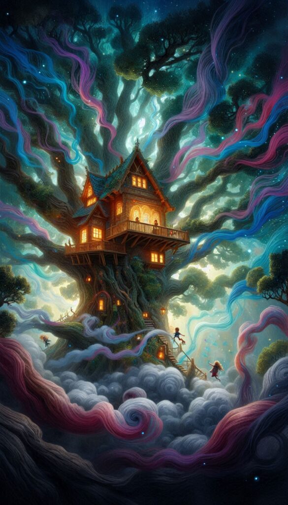 The Magical Treehouse children book cover