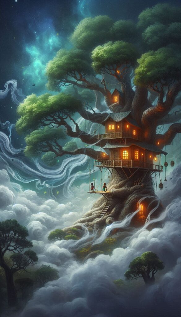 The Magical Treehouse children book cover