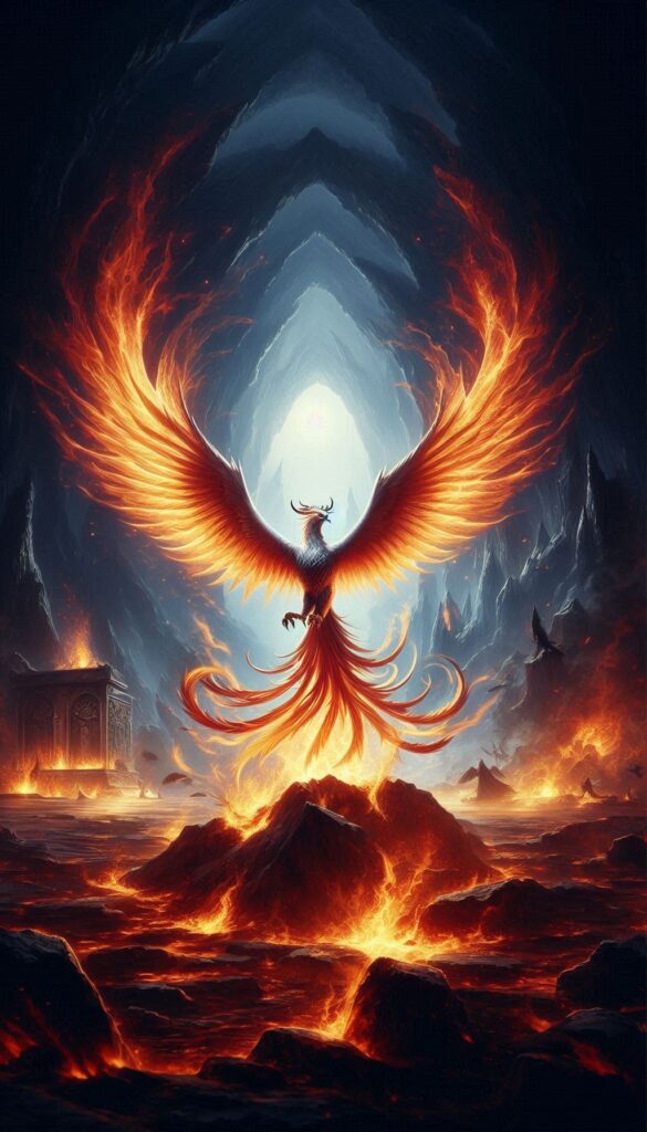 The Phoenix Reborn Book Covers