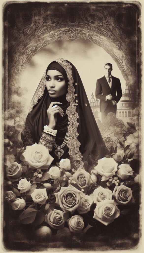 Veiled Vows arabic romance covers