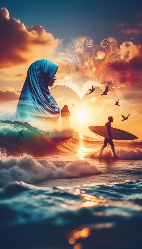 Waves of Passion arabic romance covers