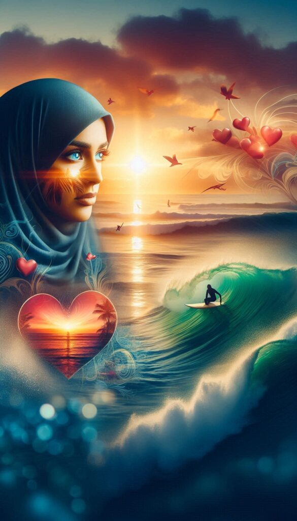 Waves of Passion arabic romance covers