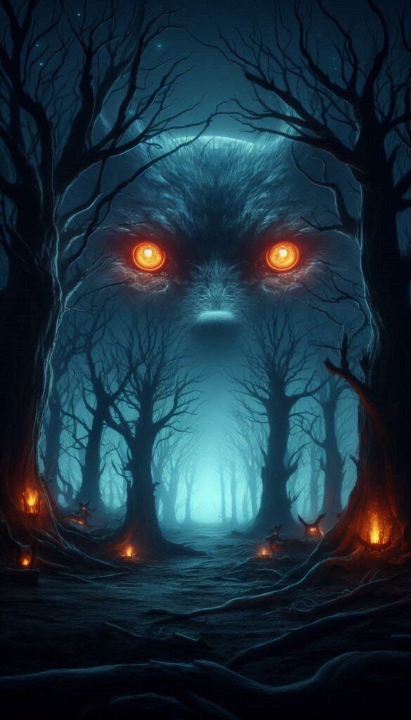 glowing wolf eyes Book Covers