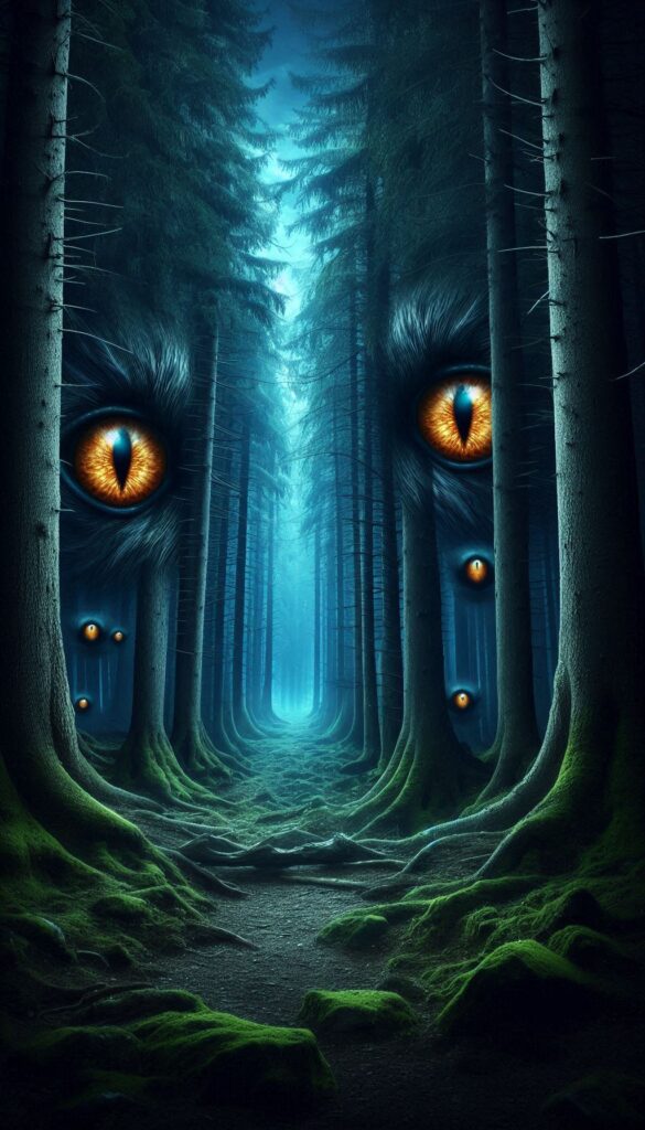 glowing wolf eyes Book Covers