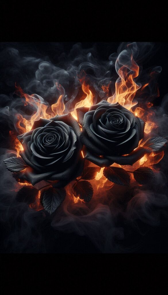 Flames of Elegance: The Infernal Roses, Romance book cover